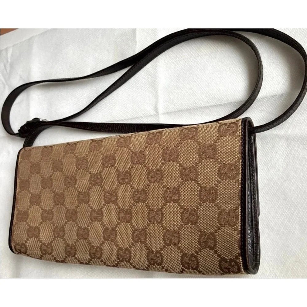 Gucci Beige and Brown Crossbody Bag - Picture 4 of 16